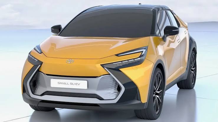 Toyota C-HR EV styling, AI generated