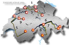Deze tour de suisse begint vandaag met een individuele tijdrit over zes kilometer in cham en duurt negen dagen. Ronde Van Zwitserland 2006 Wikipedia