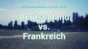 Eine detaillierte vorschau auf das spiel wird euch ebenfalls. Em 2016 Deutschland Frankreich Youtube