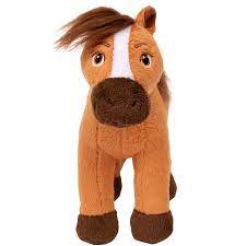 Dreamworks Spirit Riding Free 6 Inch Bean Plush Spirit Ages 3 Walmart Com Plush Horse Plush Cuddly