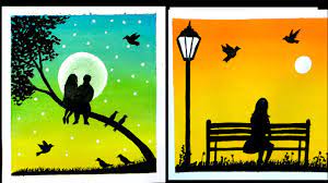 Nothing says unique like custom simple artwork designed just for you by a professional artist. 4 Easy Painting Ideas For Beginners Poster Colour Painting Ideas Simple Painting Ideas Youtube