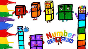 Numberblocks Number Blocks Numberblock Numberblocks Numberblock In 2020 Play To Learn Coloring For Kids Drawing For Kids