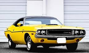 Image result for Bright Yellow 1980 Challenger