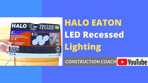 Halo recessed lights trimstix reviewsnap osu. Recessed Lighting Halo Led Full Install Youtube