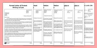 It is a letter written to invite people to a particular event. Formal Letter Examples Resource Pack Esl Writing A Formal Letter