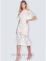 Flattering One Shoulder Cocktail Dresses Online White Runway Cocktailweddingdress Shop Cocktail Dresses Cocktail Dress Lace Cocktail Dresses Online