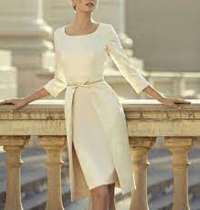 Robe Cocktail Blanche Classe Tenue Mariage Maman Tenue Mariage Chic Tenue Mariage