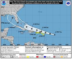 Check spelling or type a new query. Tropical Storm Watch Issued For The British Virgin Islands Bviddm
