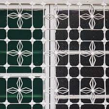 018 鐵窗花 鐵花窗 窗花 窗 老房子 老屋 民居 藝術 台南 台灣 window grill design stone mosaic tile home grill design