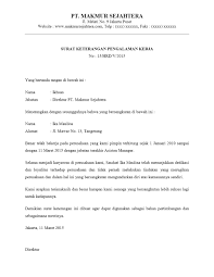 Contoh ini ditujukan untuk seorang manager. Kumpulan Surat Pengalaman Kerja Yang Benar Kumpulan Contoh Surat