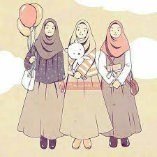 Bisa juga gambar ini dibuat untuk koleksi. Cartoon Muslimah Kartun Ilustrasi Karakter Anime Kawaii