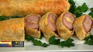 Pan seared rib eye recipe, alton brownfood.com. Alton Brown Hams It Up With Pork Wellington On The Dish Cbs News