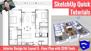 Currently there is a free and 'pro' version of the program available. Creating A Floor Plan In Layout With Sketchup 2018 S New Tools Apartment For Layout Part 5 Youtube