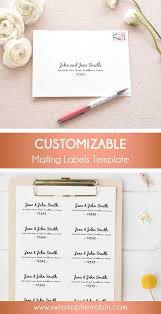 With so many designs to choose from you can be sure to find a look that coordinates perfectly with your. Printable Mail Address Label Template Hand Lettered Calligraphy Printable Mail Labels For Wedding Invitations And Announcements Print Address Labels Printing Labels Address Label Template