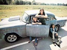 Two-lane Blacktop Laurie Bird James Taylor Dennis Wilson 1971 Photo Artcom In 2021 Bonnie And Clyde Car Rat Rod Film Posters Vintage
