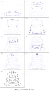 50 drawing birthday cakes ranked in order of popularity and relevancy. How To Draw A Birthday Cake Printable Step By Step Drawing Sheet Drawingtutorials101 Com