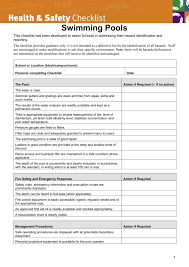 Safety Inspection Checklist