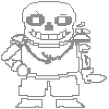 Download and print these sans coloring pages for free. Editing Underswap Sans Base Free Online Pixel Art Drawing Tool Pixilart