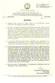 Maybe you would like to learn more about one of these? Verification Status Bar Council Of Delhi