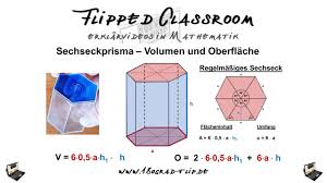 Eine erklärung, wie eine pyramide aufgebaut ist. Sechsecksprisma Volumen Und Oberflache Youtube