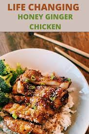 The Best Honey Ginger Chicken Tiffy Cooks Easy Asian Recipes Asian Recipes Ginger Chicken
