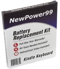 Kindle Keyboard Ereader Battery Replacement Kit With Video Installation Dvd And Extended Life Battery Kit Extend Life Instructional Video Video Installation