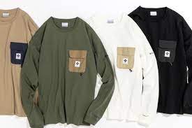 さりげないフィッシングディテールで魅せる コロンビアの吸湿速乾tシャツ tシャツ シャツ ファッションウェア