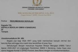 Info ppdb smkn 6 bandung. Heboh Smkn 4 Bandung Tolak Surat Anak Titipan Ppdb Dari Dprd Jabar Ayo Bandung
