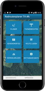 Routenplaner Thuringen Radroutenplaner Mobil