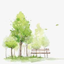 Watercolor Trees Watercolor Clipart Green Hand Painted Png Transparent Clipart Image And Psd File For Free Download Watercolor Scenery Watercolor Images Watercolor Landscape Paintings