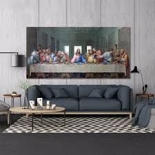 Home interior homco horses 22.5 x 18.5 wood frame glass picture by robin brown. Famous Paintings Leonardo Da Vinci S The Last Supper Poster Fine Art Canvas Print Fine Arts Posters Classic Art Paintings Canvas Art Prints