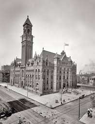 Post Office And Federal Courthouse In Detroit 1897 1931 Photo Taken In 1902 Lost Architecture In 2020 Detroit History Detroit Detroit City