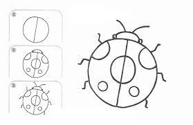 If you plan to draw a flower or a leaf, then it would be a fantastic idea to include this lady bug drawing which will make the picture more interesting to look at. Ladybug Zeichnen Lernen Kinder Zeichnen Marienkafer Zeichnen