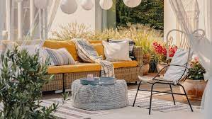 Depending on the patio furniture you shop for we have a variety of materials they're made from including aluminum, plastic, plastic rattan, steel, acacia, and eucalyptus. The 15 Best Places To Buy Patio Furniture And Outdoor Furniture Online