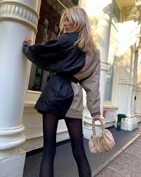 Elsa hosk might not be nearly as recognizable to you in her everyday clothing because you're more accustomed. Bag With Pleats Beige Elsa Hosk On The Account Instagram Of Hoskelsa Spotern