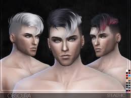 Do you ever download beautiful custom content hair, only to have some sort of ugly, blocky, blonde highlights on it . Sims 4 Long Hair Mod Male Sims4mods