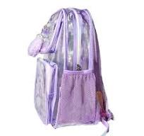 Maßgeschneiderter transparenter Rucksack für kleine Mädchen ...