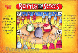 Challenge them to a trivia party! Battle Of The Sexes Board Game Amazon Com Au Toys Games