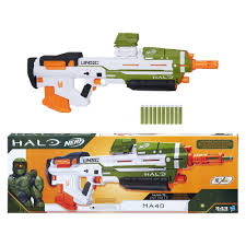 Smashing the words 'fornite nerf guns' together is cool enough as it is, but things just got a lot better. Nerf Halo Ma40 Motorized Dart Blaster Gamestop
