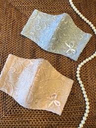 夏マスク 高級刺繍生地マスク 冷感 スワロフスキー 刺繍 生地 手作りフェイスマスク マスク