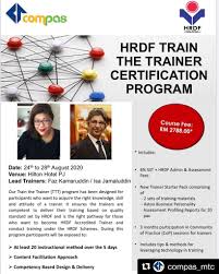 Main advantages & 'giveaways' international recognition as a certified trainer and hrd expert (ct/hrdc). Compas Management Training Consultancy å¸–å­ Facebook