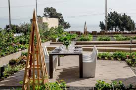 Bocce Fire Pits And A Huge Outdoor Patio Come To Mission Bay Kitchen Garden Outdoor Patio Sustainable Landscaping
