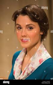 La comédie "Green Bay Tree' à la Jermyn Street Theatre. Portrait de  l'actrice Poppy Drayton que Leonora Photo Stock