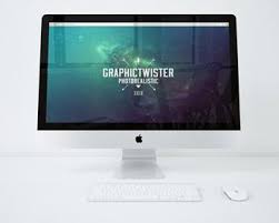 Pin By Lauren Vick On 3d Mockup Resources Free Imac Desk Imac Mockup Desk