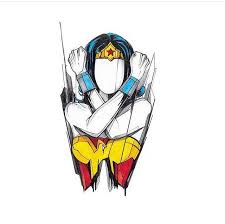 Pin By Joy Maria On Art Wonder Woman Art Wonder Woman Drawing Wonder Woman Tattoo