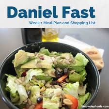 Recipes And Shopping List For 7 Days Of Daniel Fast Meals Healthy Eating And Meal Planning Using Daniel Fast Meal Plan Daniel Fast Recipes Fast Healthy Meals