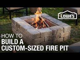 Watch to learn to build a quick and easy fire pit using a ring kit. A Backyard Fire Pit Allows You To Enjoy Your Outdoor Living Area Year Round Even During Winter Our Videos S Square Fire Pit Custom Fire Pit Homemade Fire Pit