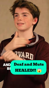 SHOCKING! DEAF and MUTE Boy HEALED!! 😱 #miracle #prayer