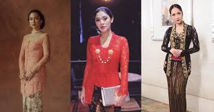 57 kumpulan gambar inspirasi kebaya modern indonesia. 9 Inspirasi Kebaya Modern Adat Jawa A La Selebriti Indonesia Popmama Com