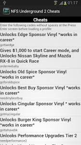 With practice you can earn 50,000 style. Need For Speed Carbon Cheats Ps2 Unlock All Cars